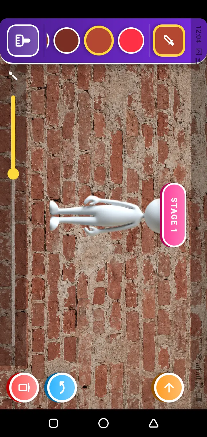 Screenshot of Meccha Chameleon Game